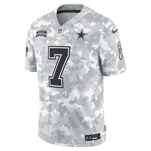 Trevon Diggs Dallas Cowboys Nike 2024 Salute to Service Limited Jersey - Arctic Camo