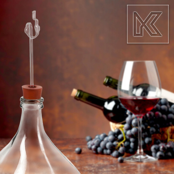KADAX Korek gumowy do balonu na wino 5.5 cm