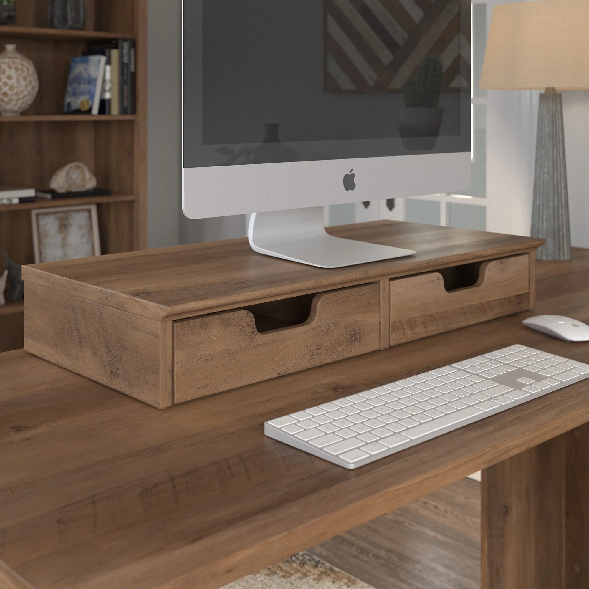 Salinas Desktop Organizer with Drawers by Bush Furniture