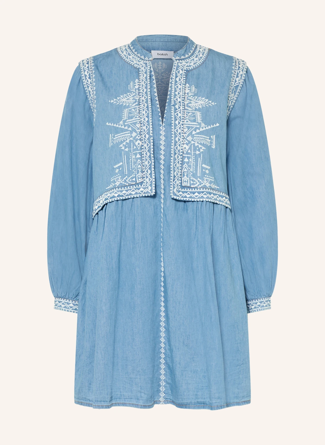 ba&sh Kleid LAENA in Jeansoptik