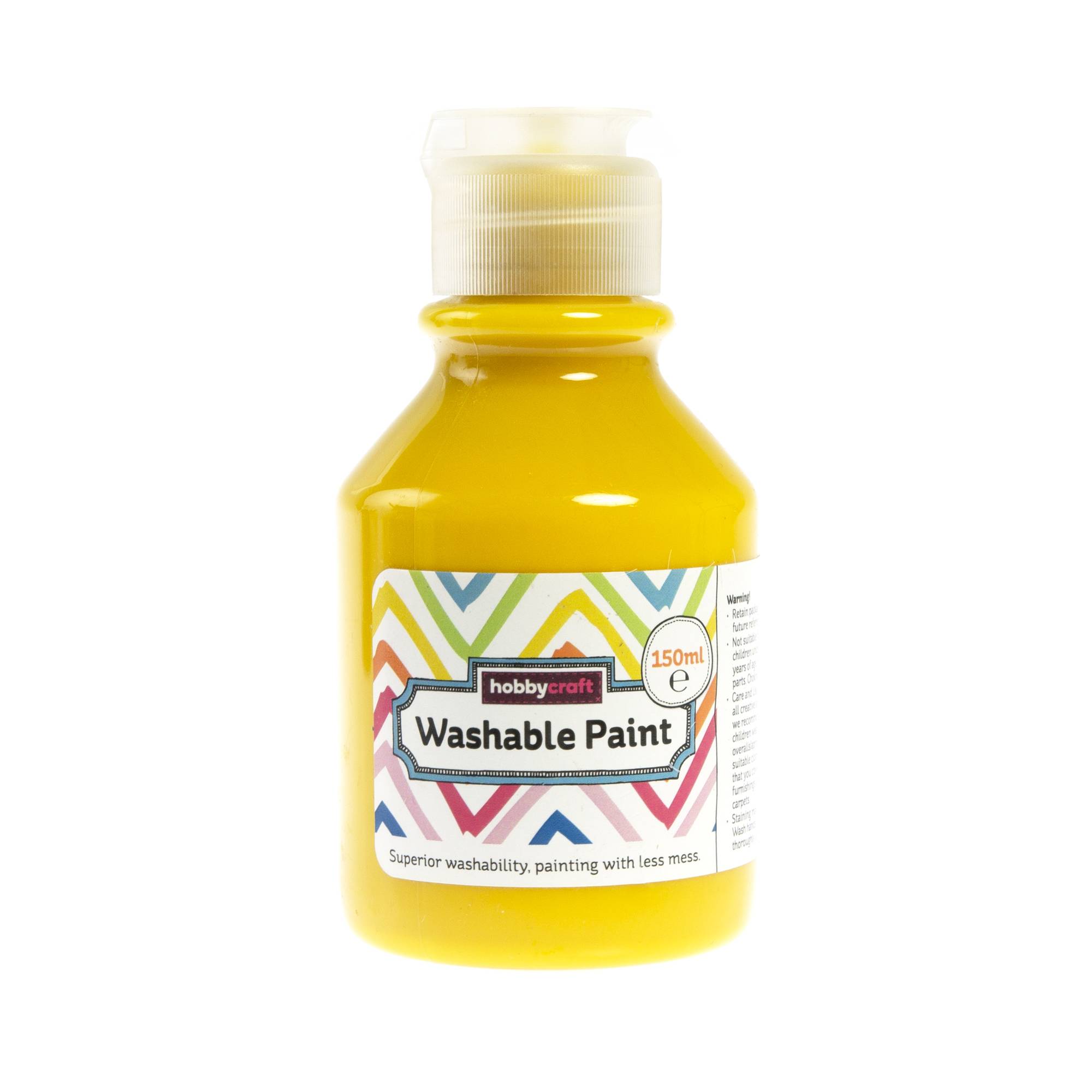 Yellow Washable Paint 150ml