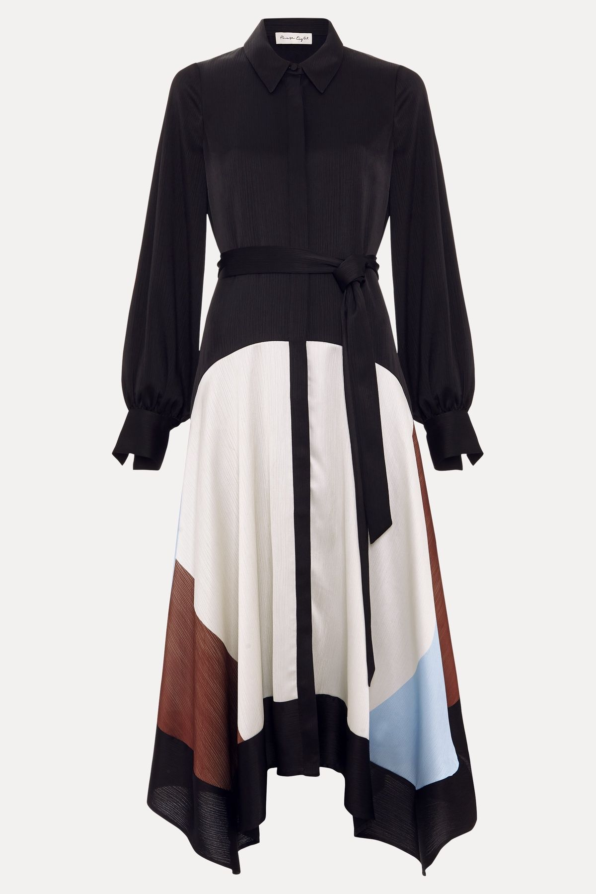 Phase Eight Samalie Satin Hanky Dress
