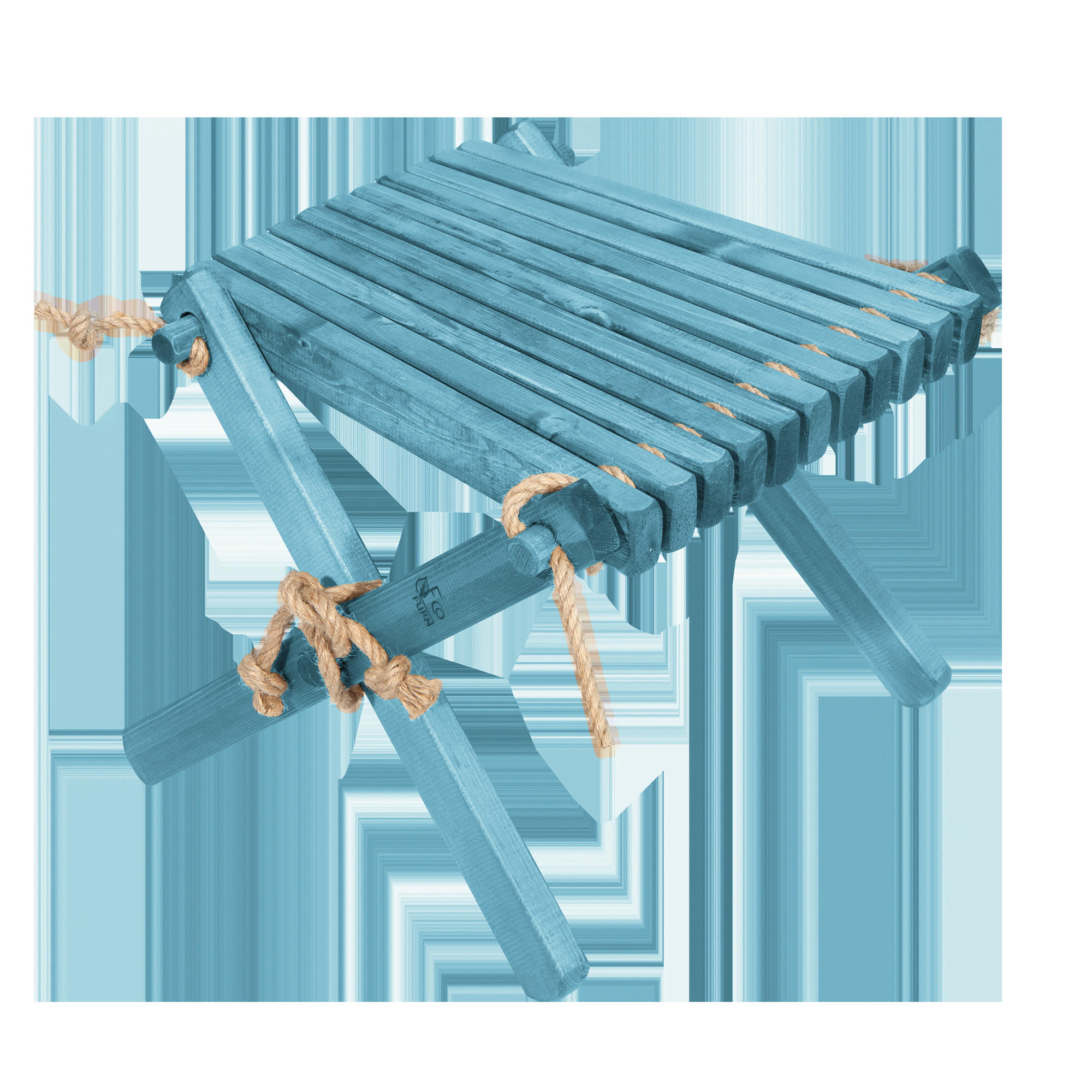 LILLI - Tablette d'appoint-repose-pied  aulne - huilé