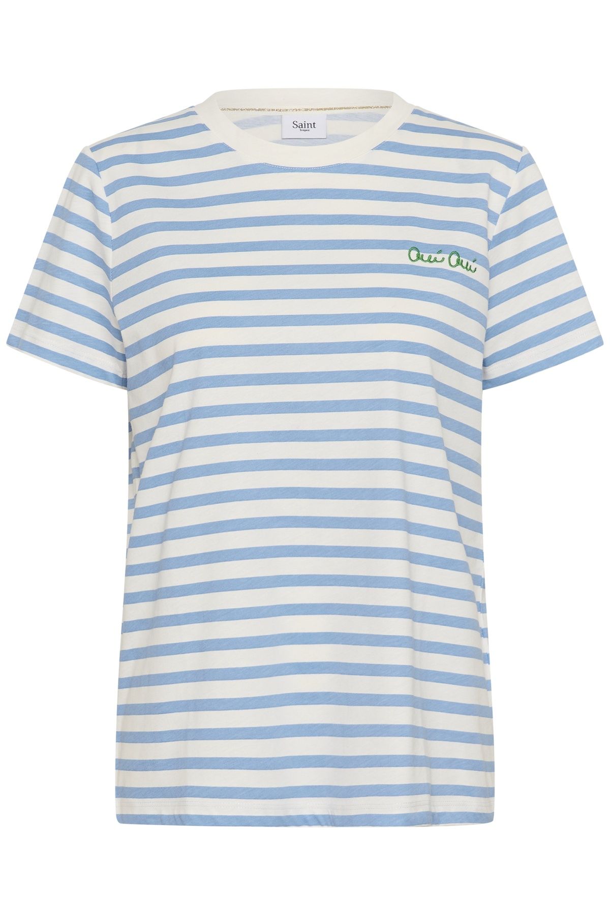 Saint Tropez MinkaSZ Striped Motif T-Shirt