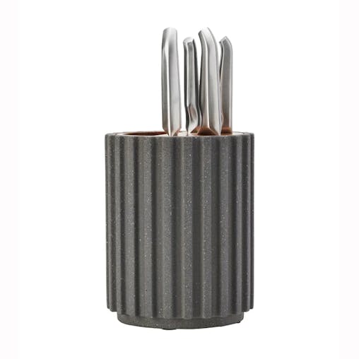 Furi Pro Radial 5pc Knife Block Set Snow Flint 5 Piece