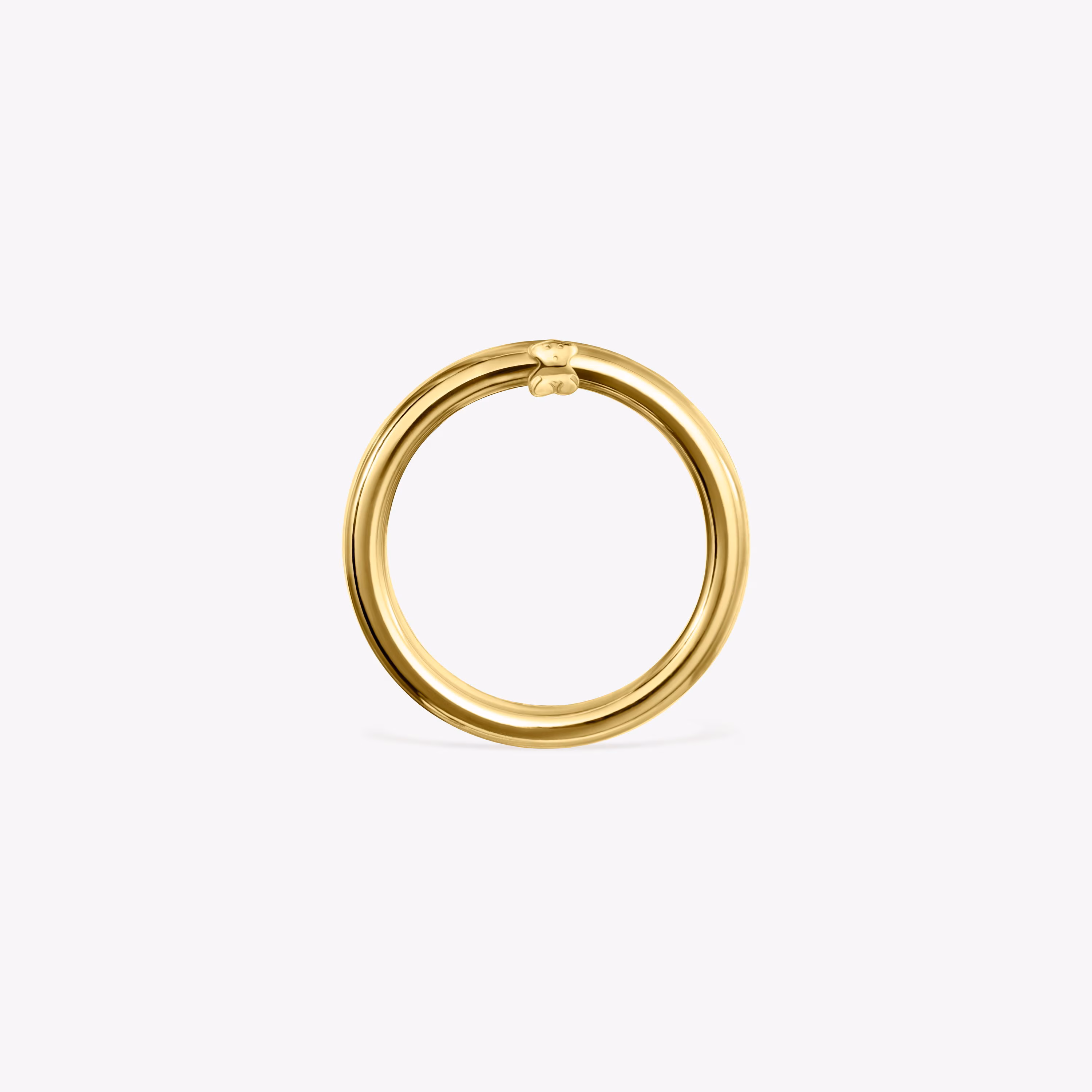 Anilla mediana de oro Hold