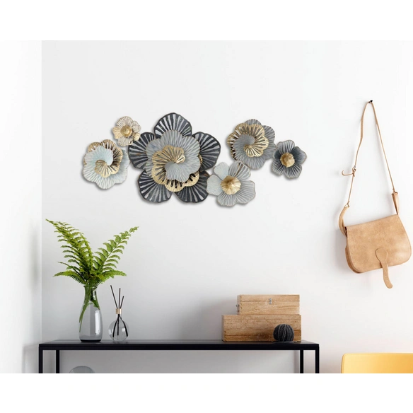 Metallbild, ca. 118x51 cm, Motiv 998