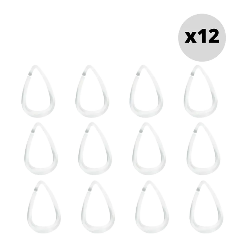 Duschvorhangclips Drop