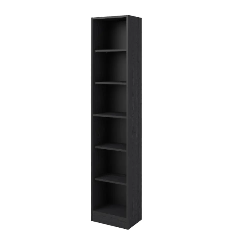 Boekenkast Hobby lengte 41 cm-5 legplanken-zwart