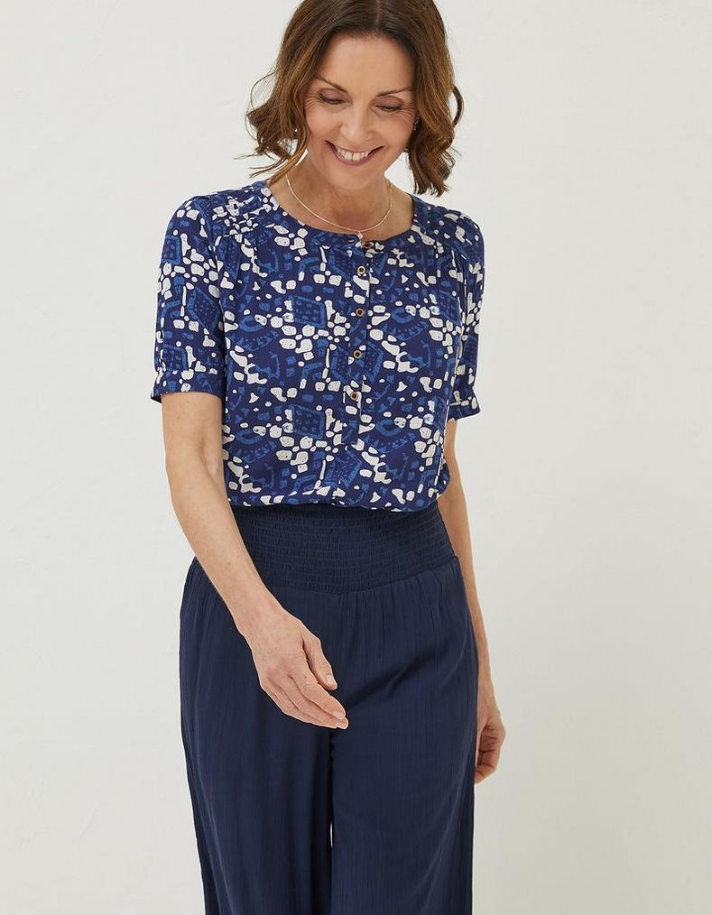 Jodie Geo Batik Blouse