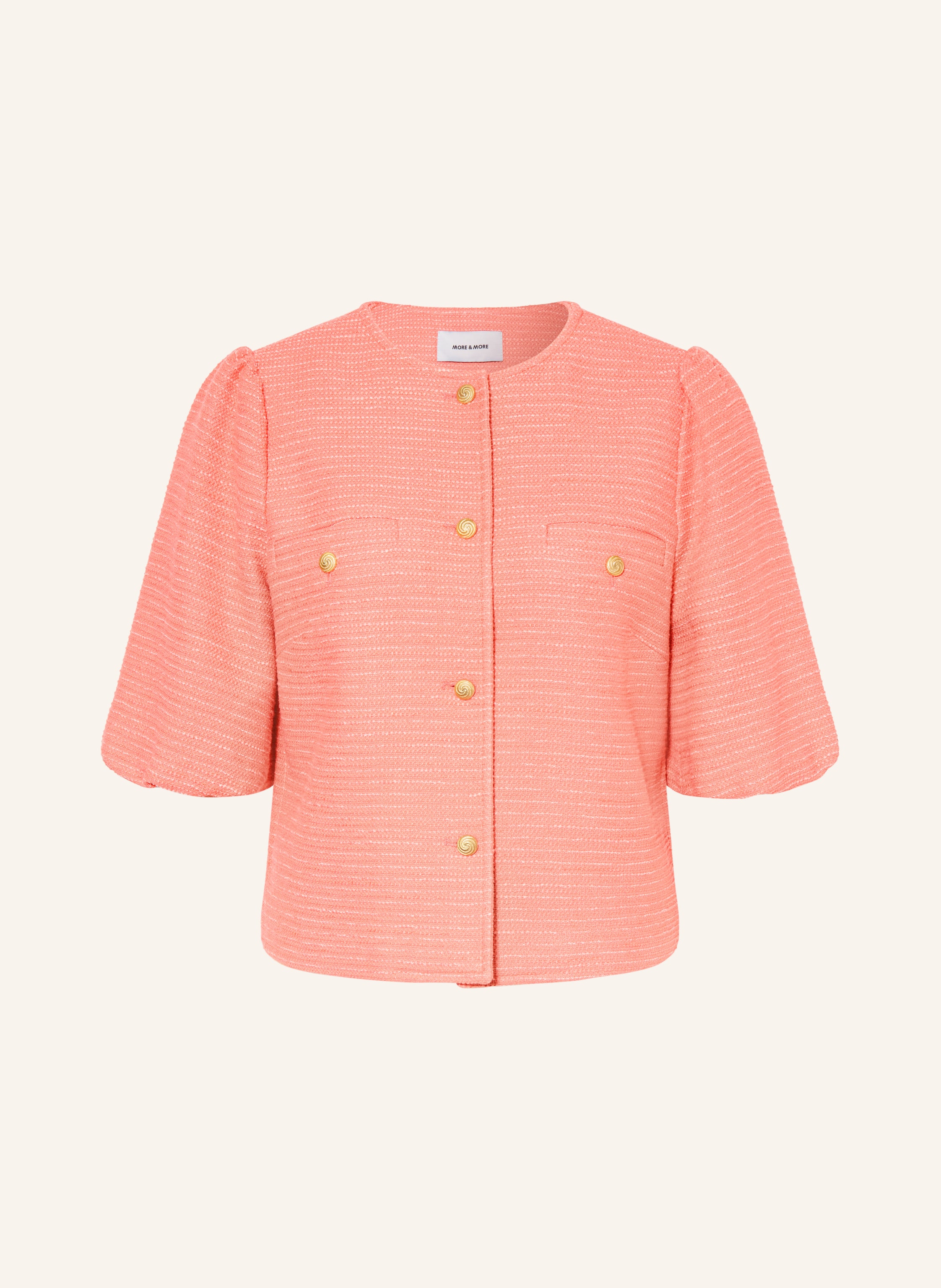 MORE & MORE Bouclé-Jacke