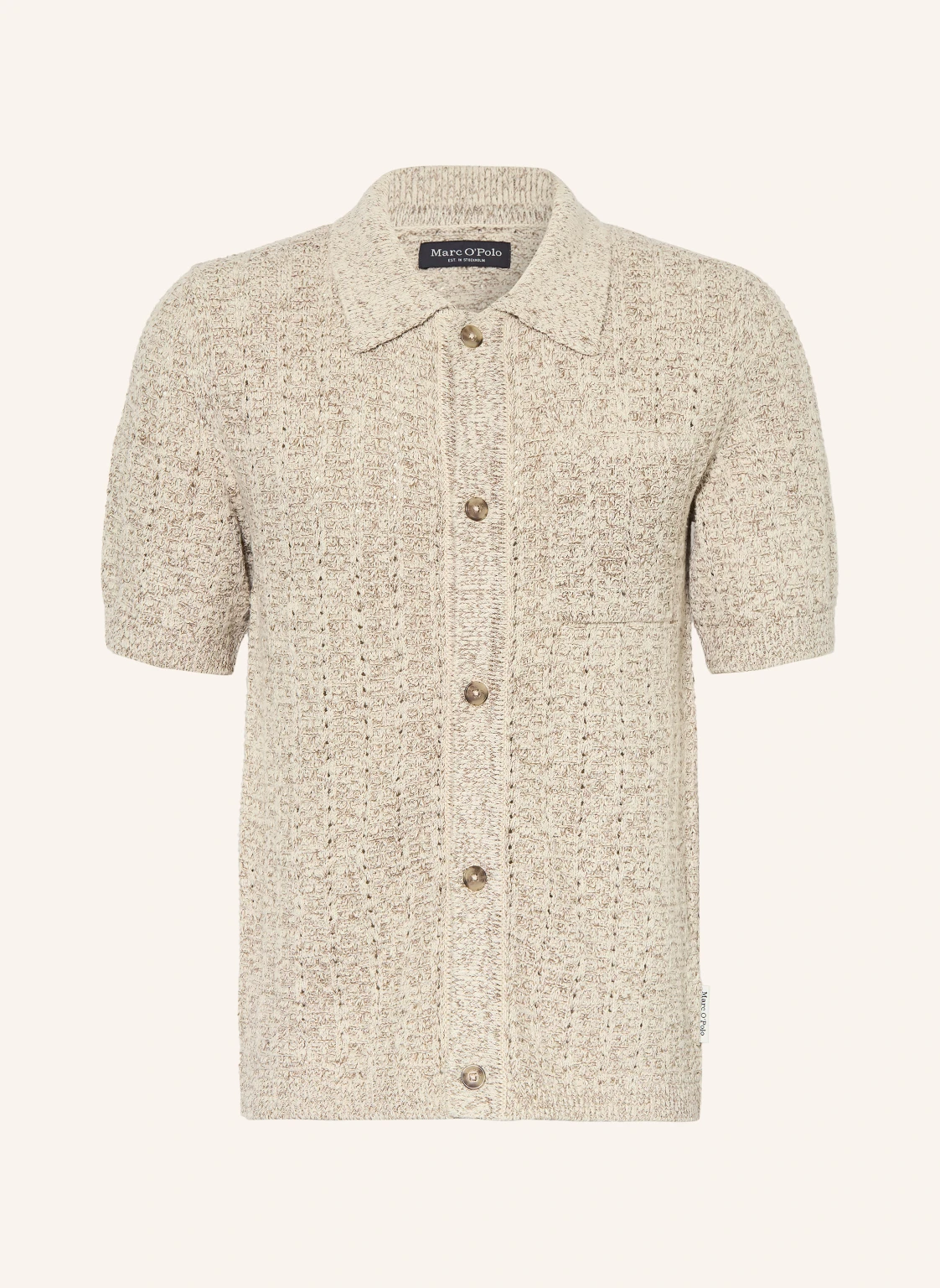 Marc O'Polo Strickhemd Slim Fit