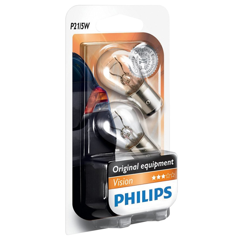 Ampoule P21/5W Vision 21/5 W 2 pièces PHILIPS