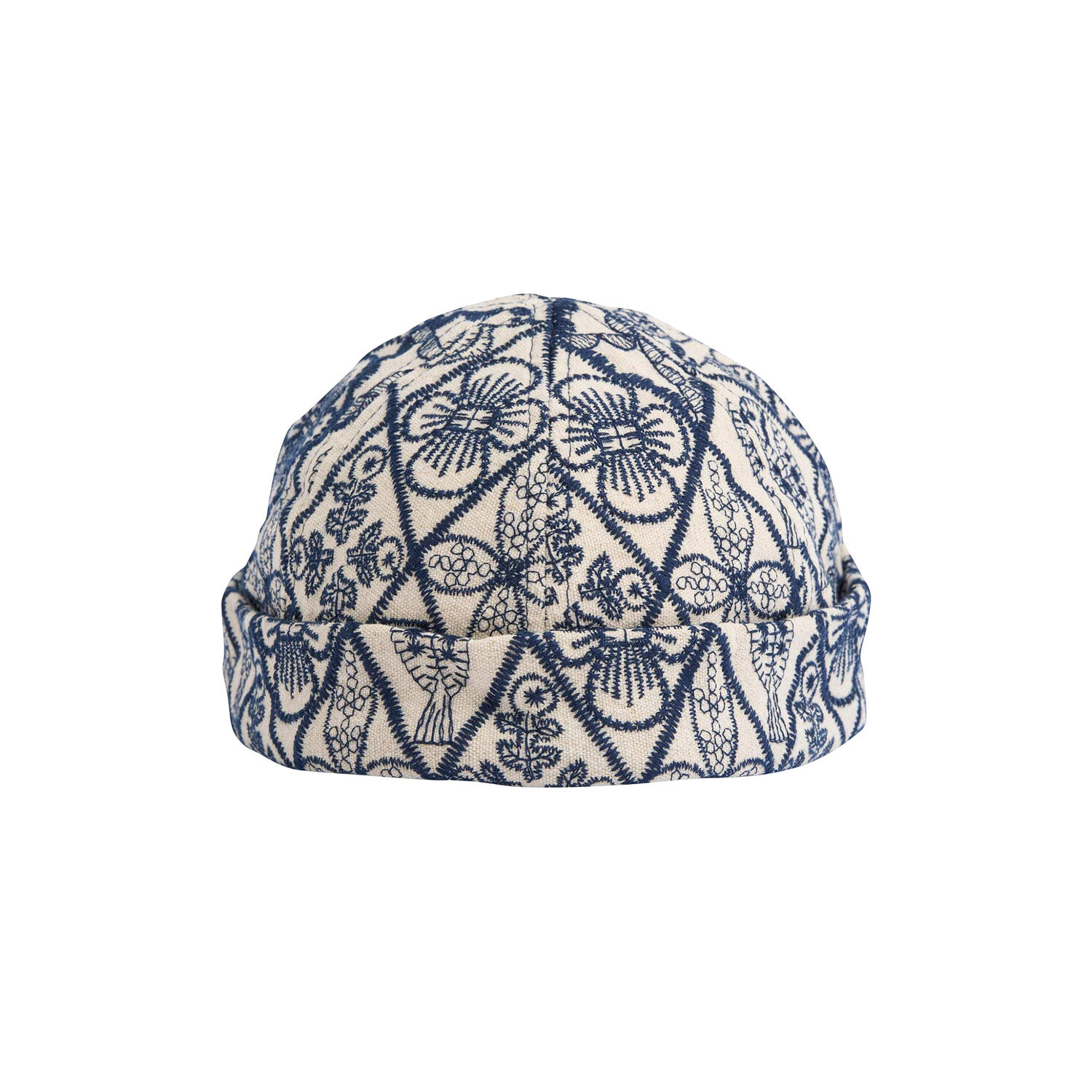 DENNIS Docker Cap, navy off white