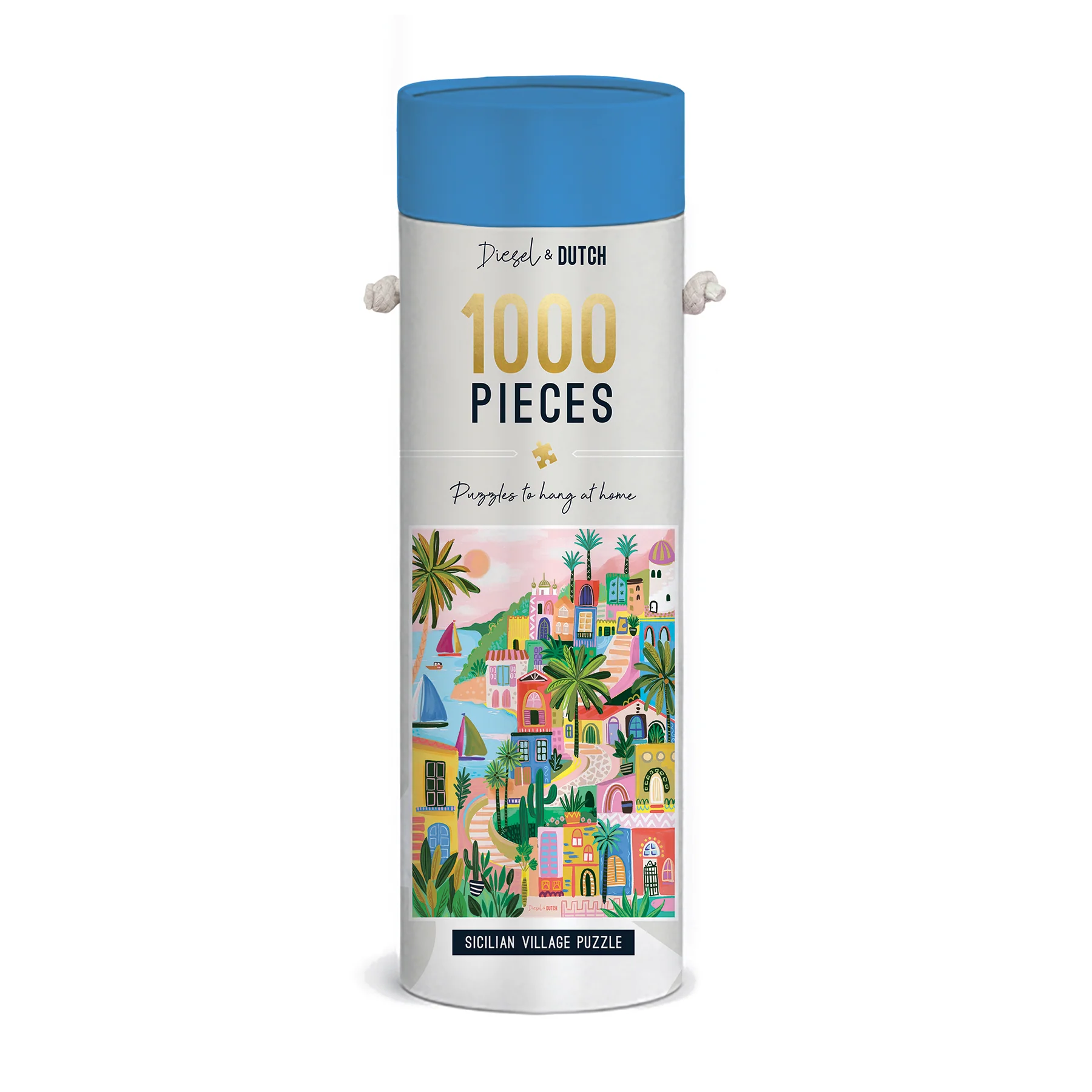 Sicilian Village 1000pc Wall Jigsaw Puzzle