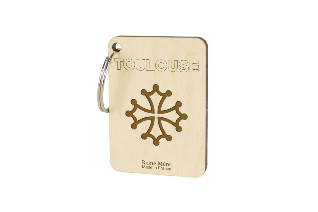 - Porte-clés Croix Occitane