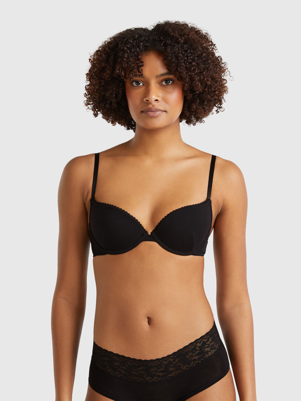 Push up bra in stretch Modal