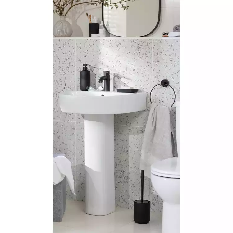 Habitat Soft Touch Toilet Brush - Black