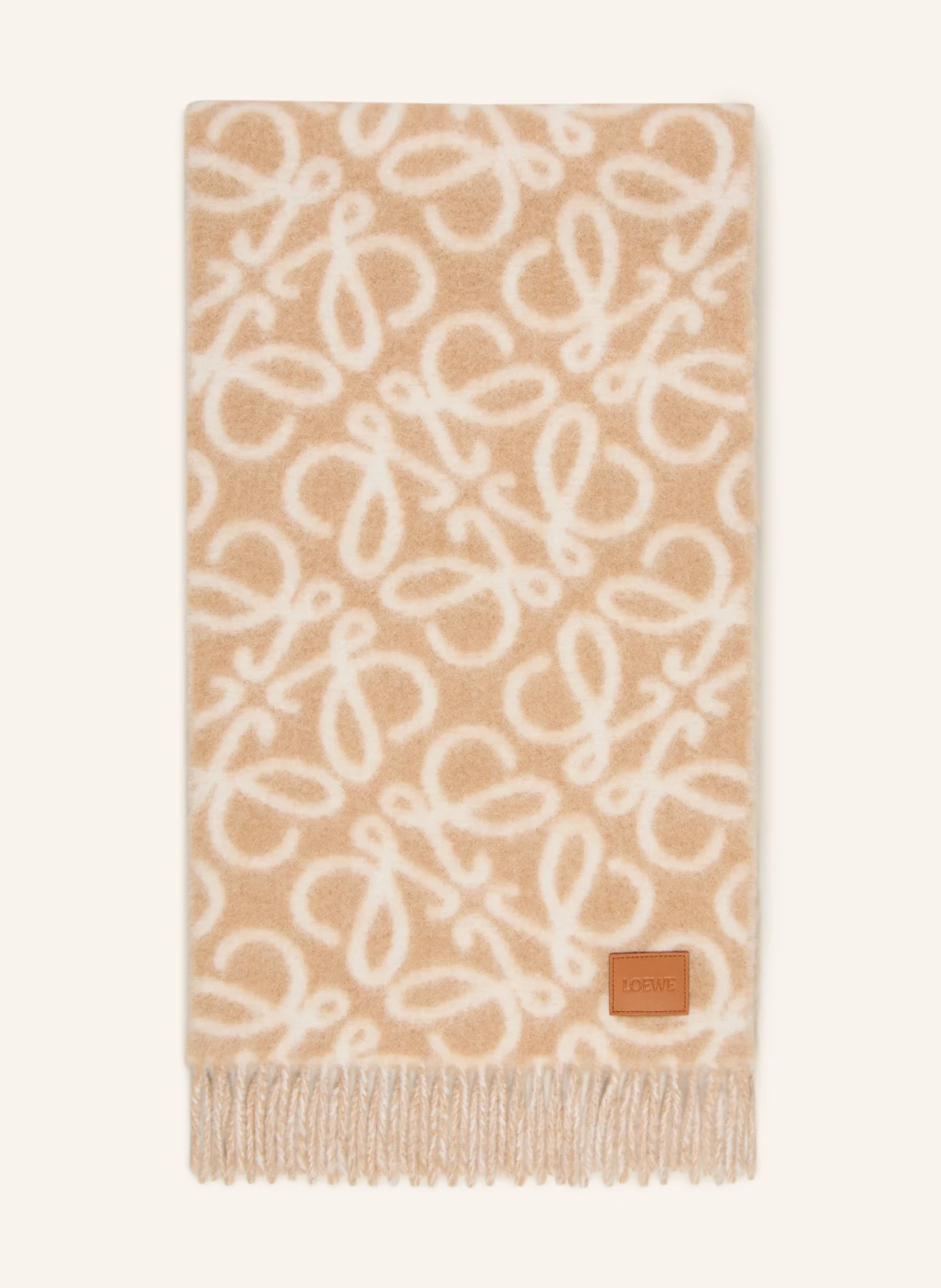 LOEWE Schal ANAGRAM mit Alpaka