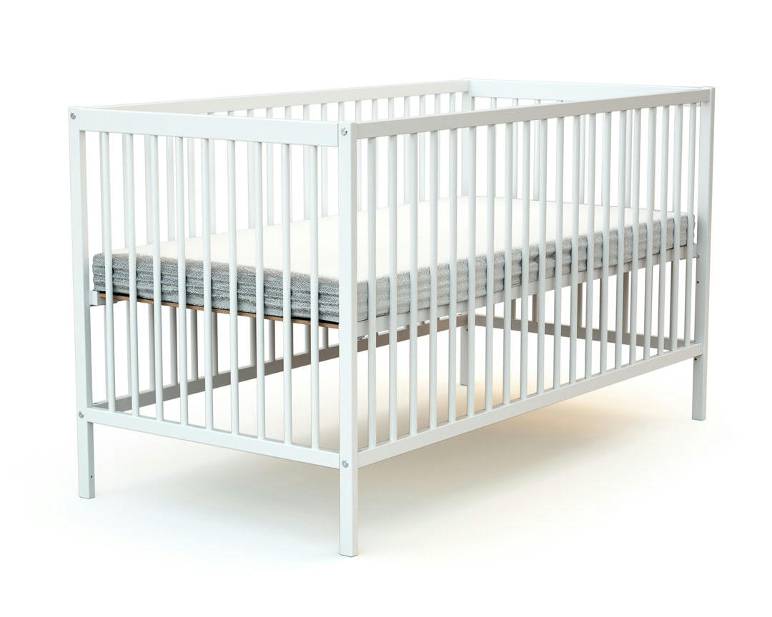 ESSENTIEL - Lit bébé 70x140 blanc