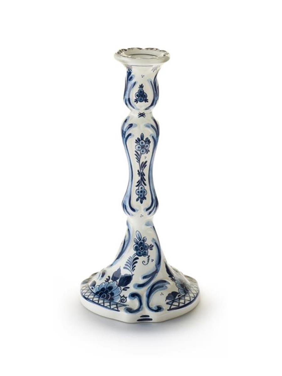 Royal Goedewaagen kandelaar - 25cm - Delfts Blauw