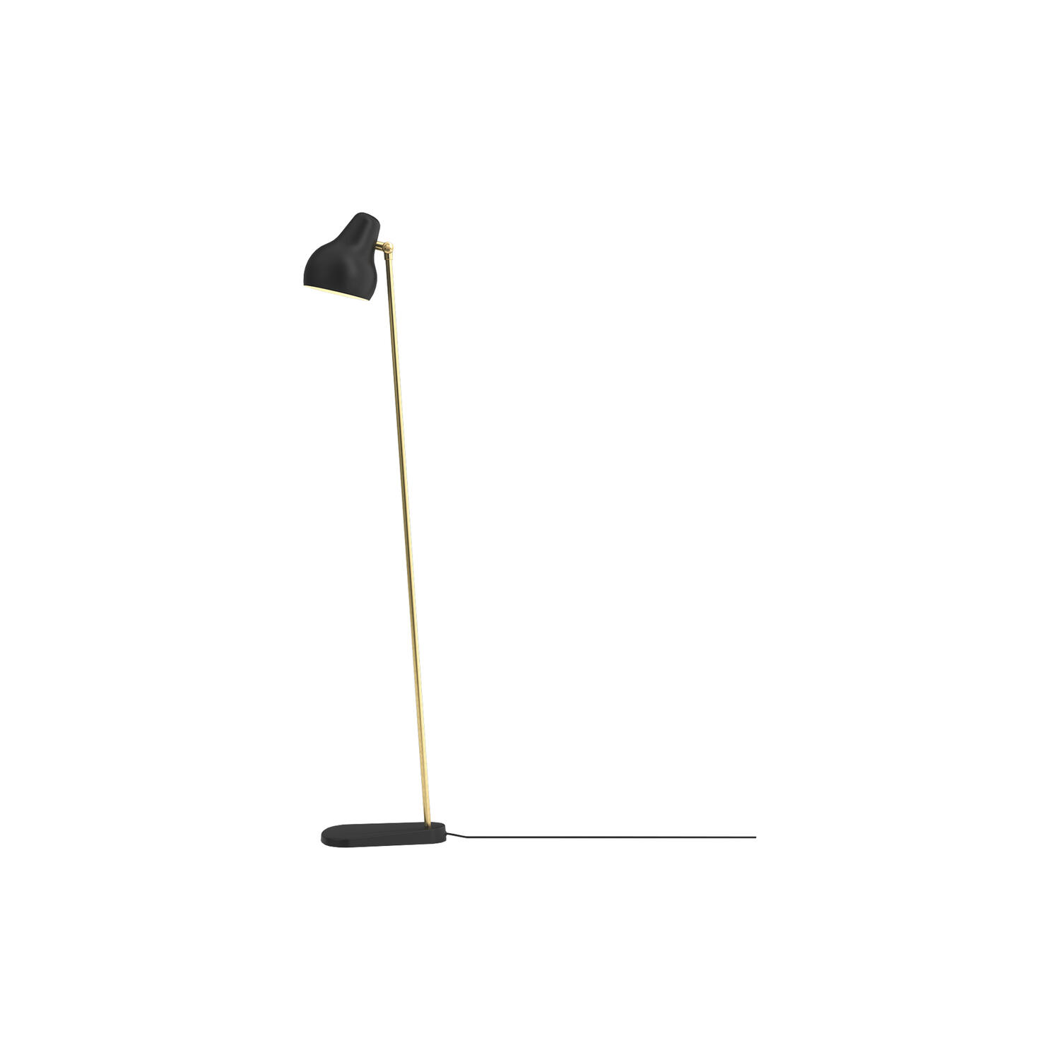 VL38 gulvlampe, sort