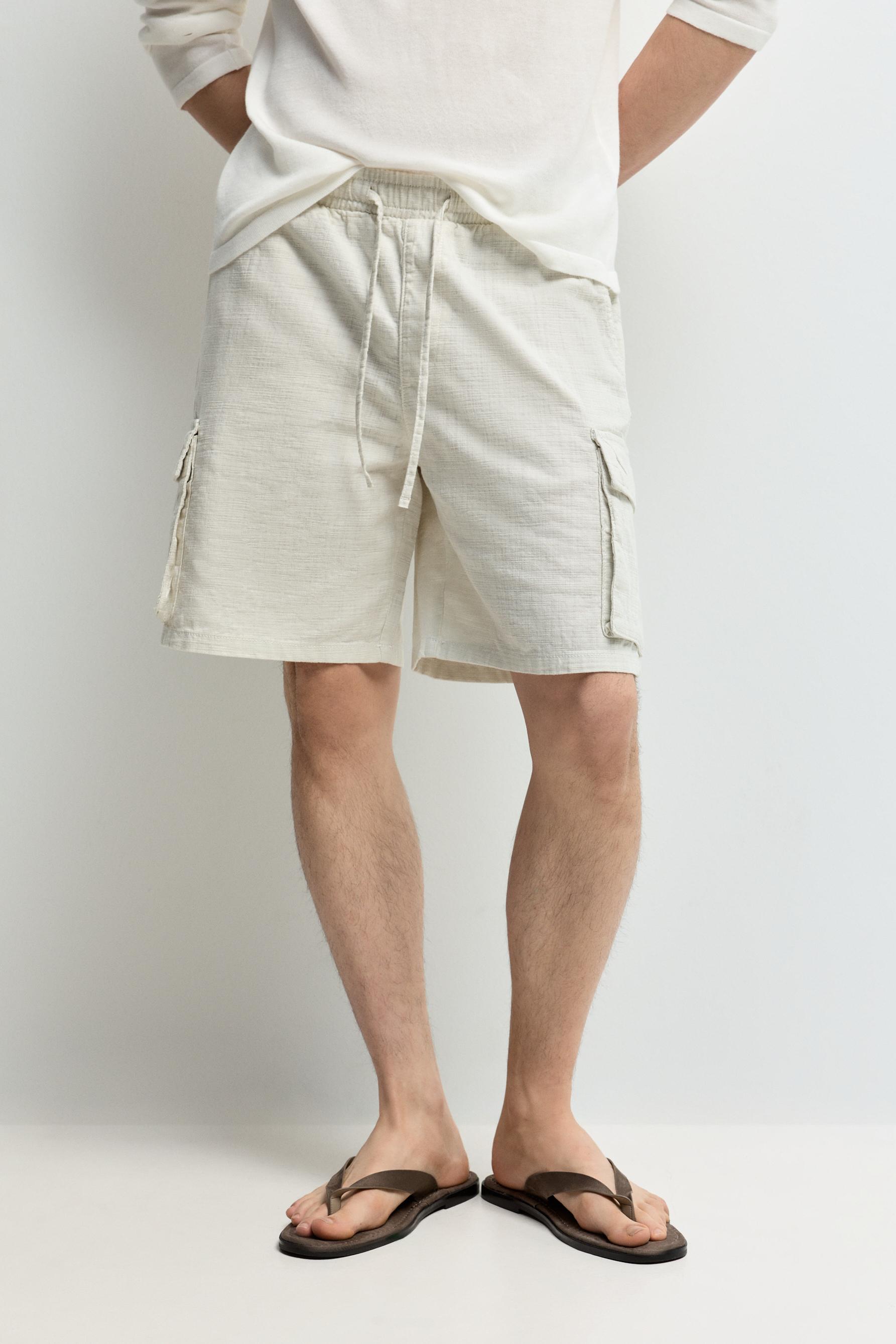 Bermuda jogger cargo rústica