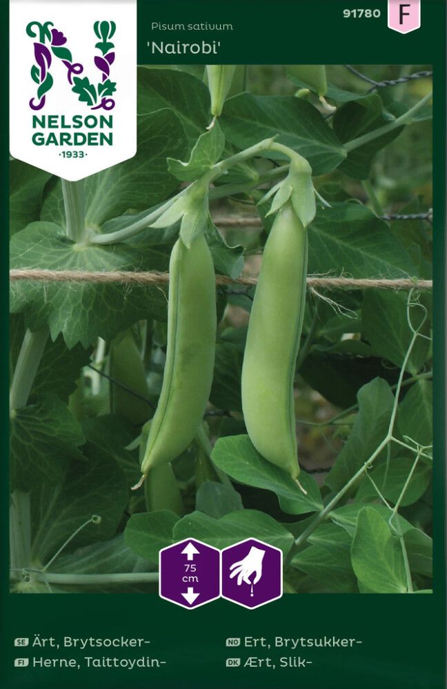 GRØNNSAKSFRØ NELSON GARDEN SUKKERERT NAIROBI