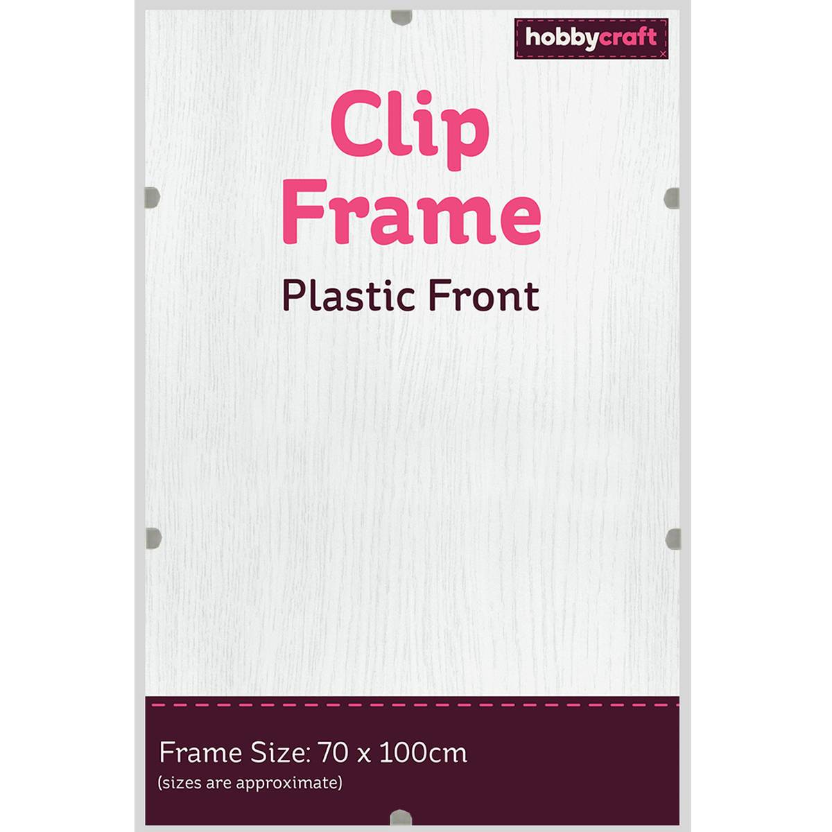 Plastic Clip Frame 70cm x 100cm