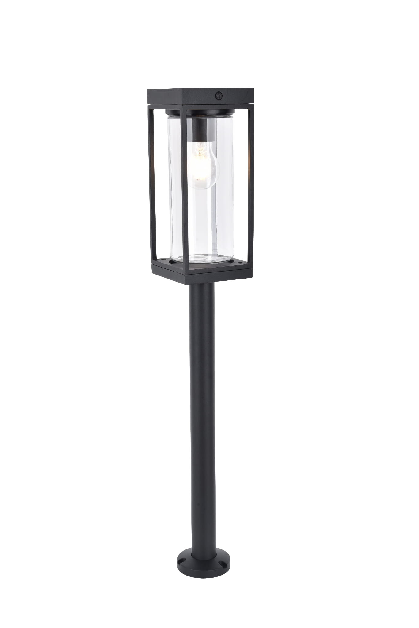 Latarnia zewnętrzna do ogrodu słupek FLAIR SOLAR czarny Lutec 6988802012