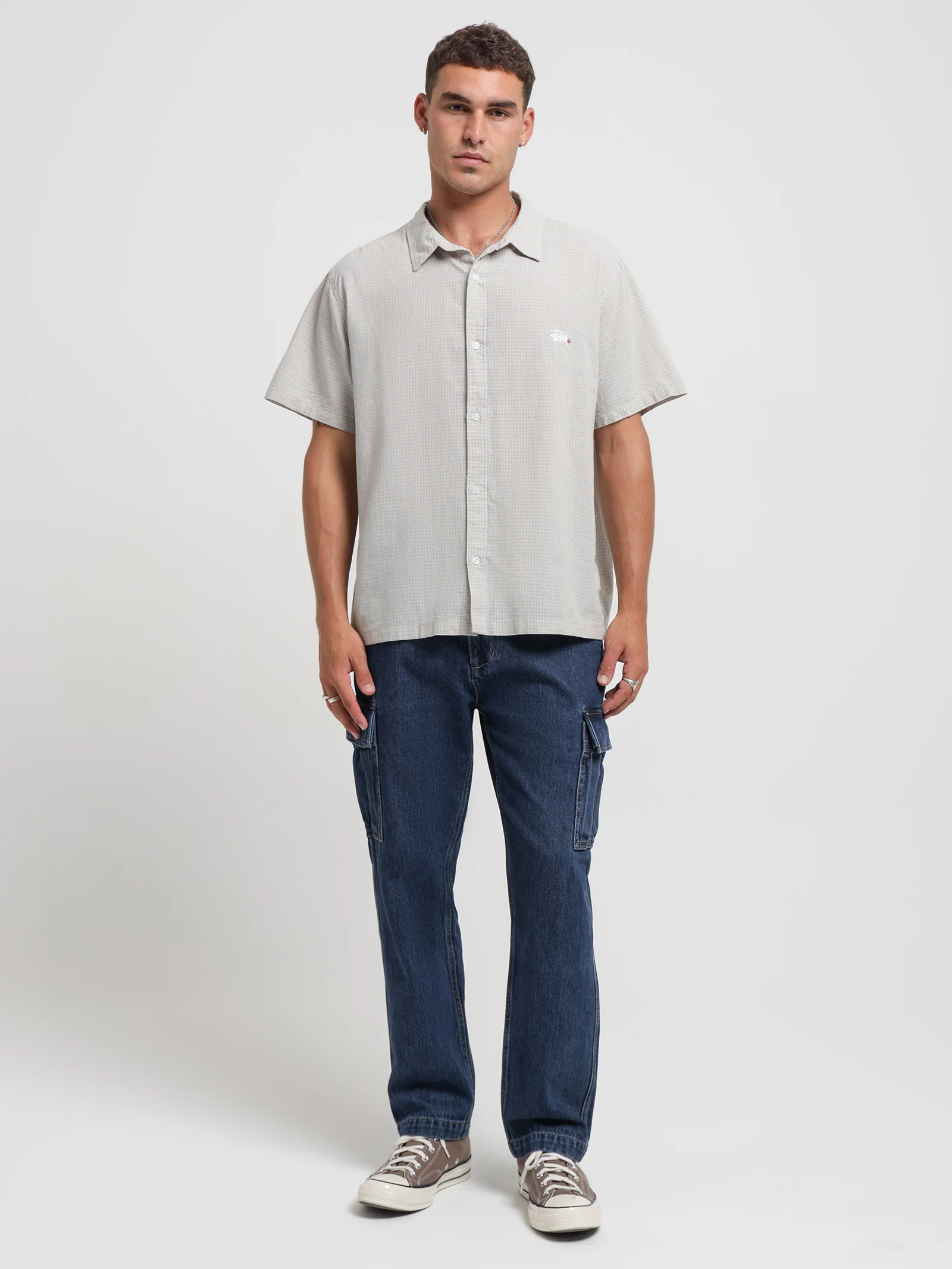Graffiti Oxford Short Sleeve Shirt