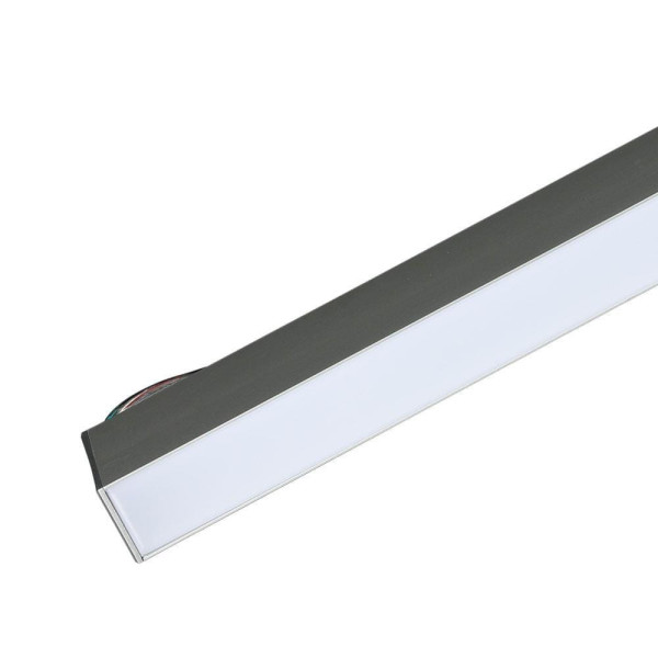 Lampa sufitowa 14793 szaro-biała LED 1x40W Neutralna biel 3300lm V-TAC