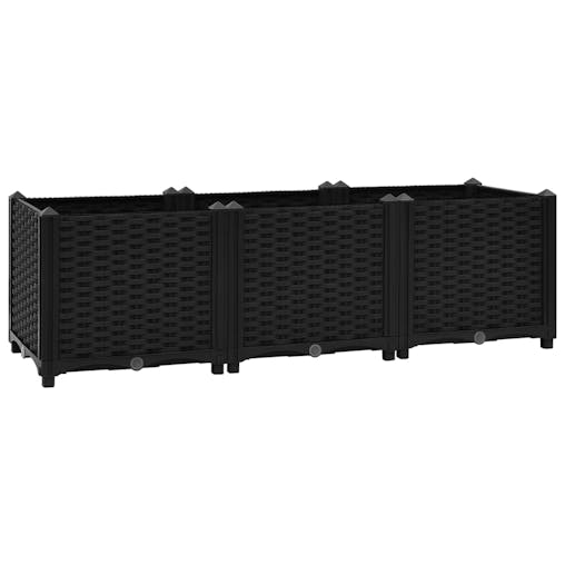 NNEVL Raised Bed 120x40x38 cm Polypropylene