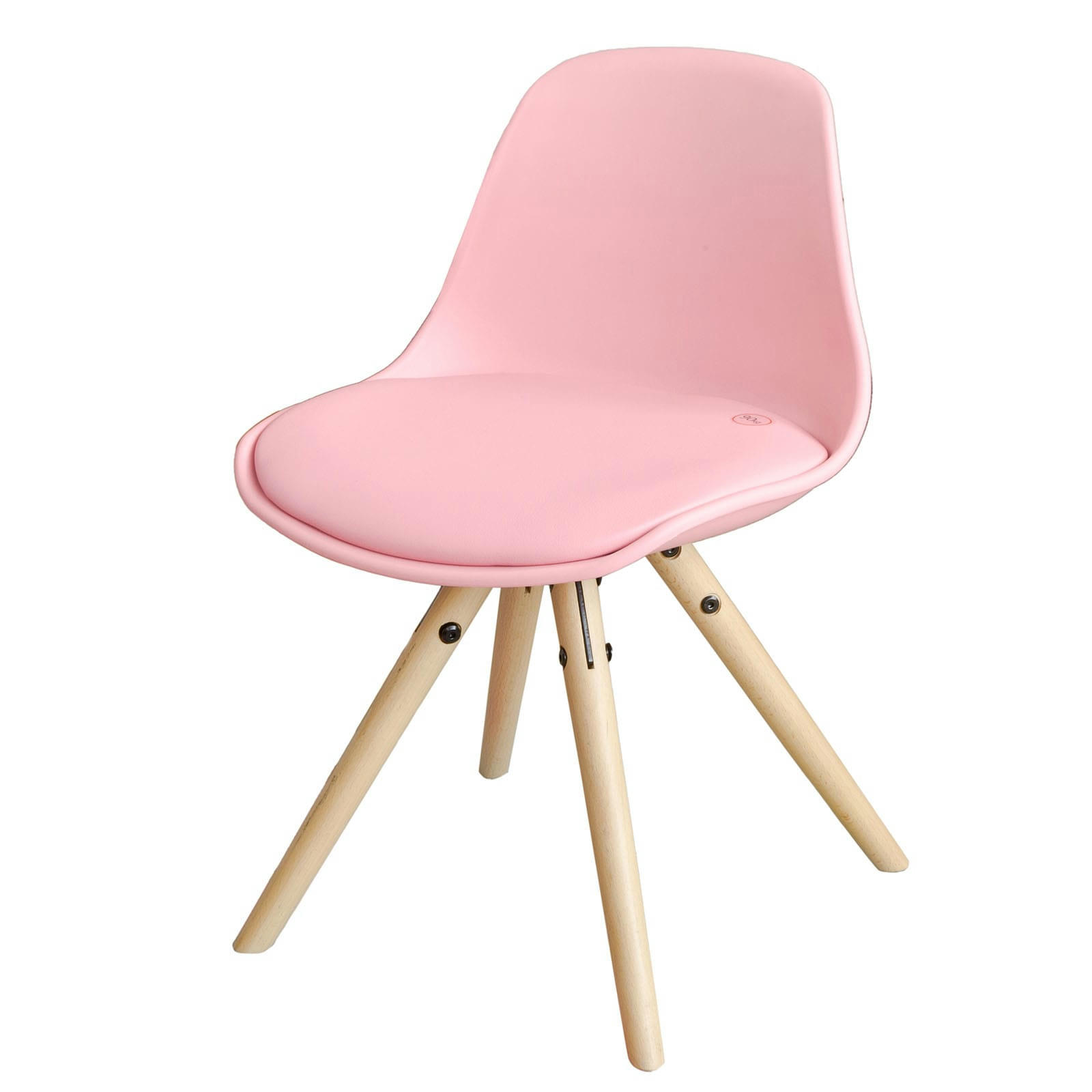 - Chaise pour enfant rose en bois