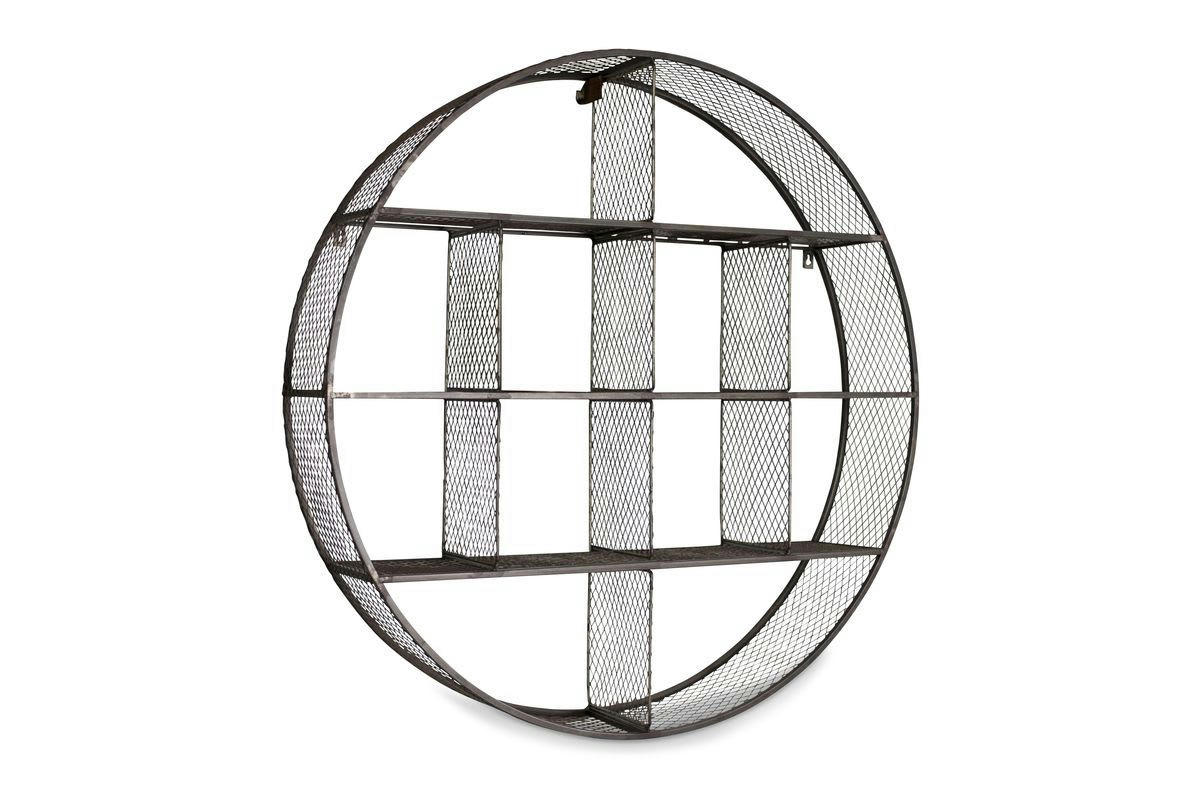 FLEXE - Etagère murale en métal gris