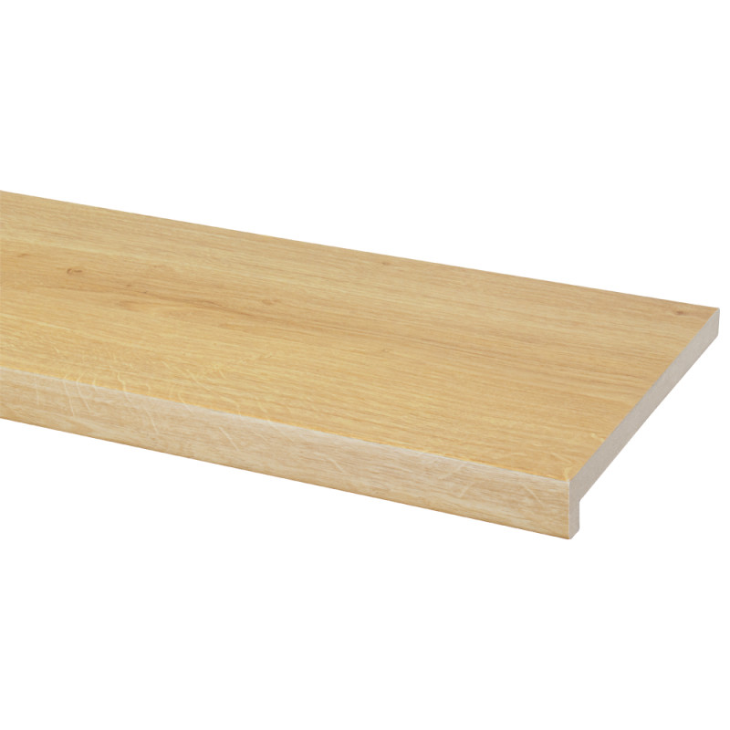 Appui de fenêtre chêne naturel 250 x 20 x 2,8 cm CANDO