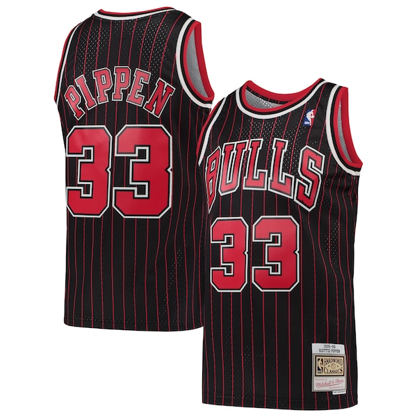 Scottie Pippen Chicago Bulls  Hardwood Classics Swingman Jersey - Black