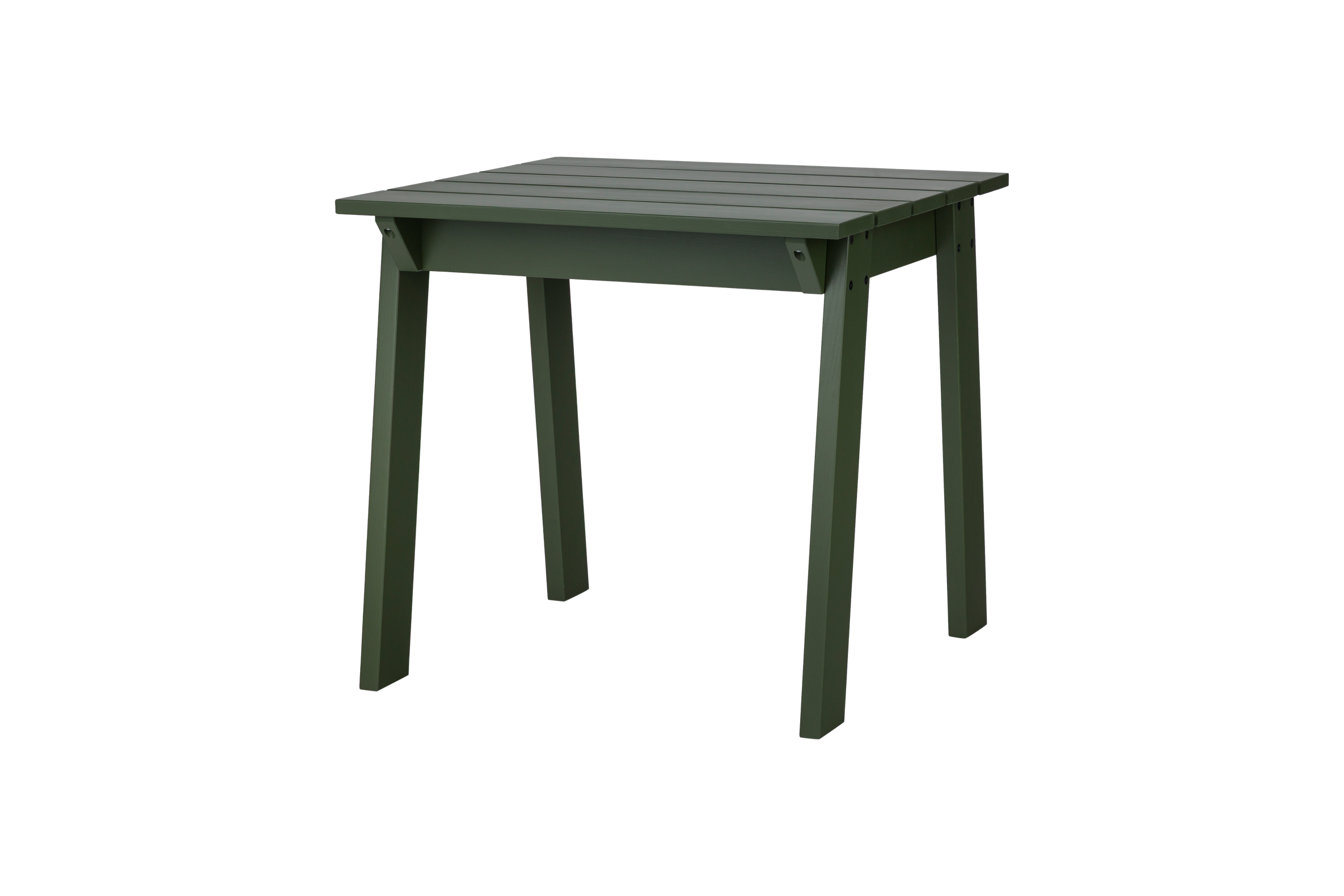 noo.ma Navo tafel 79 x 77 cm - Forest Green, grenenhout outdoor