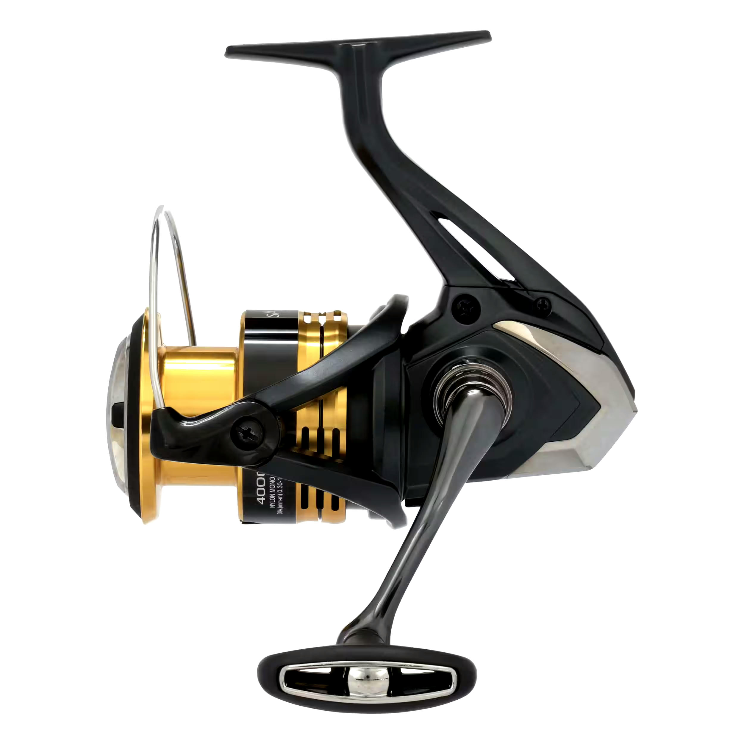 Shimano Sahara Spinning Fishing Reel, Right Hand/Left Hand, Size 4000
