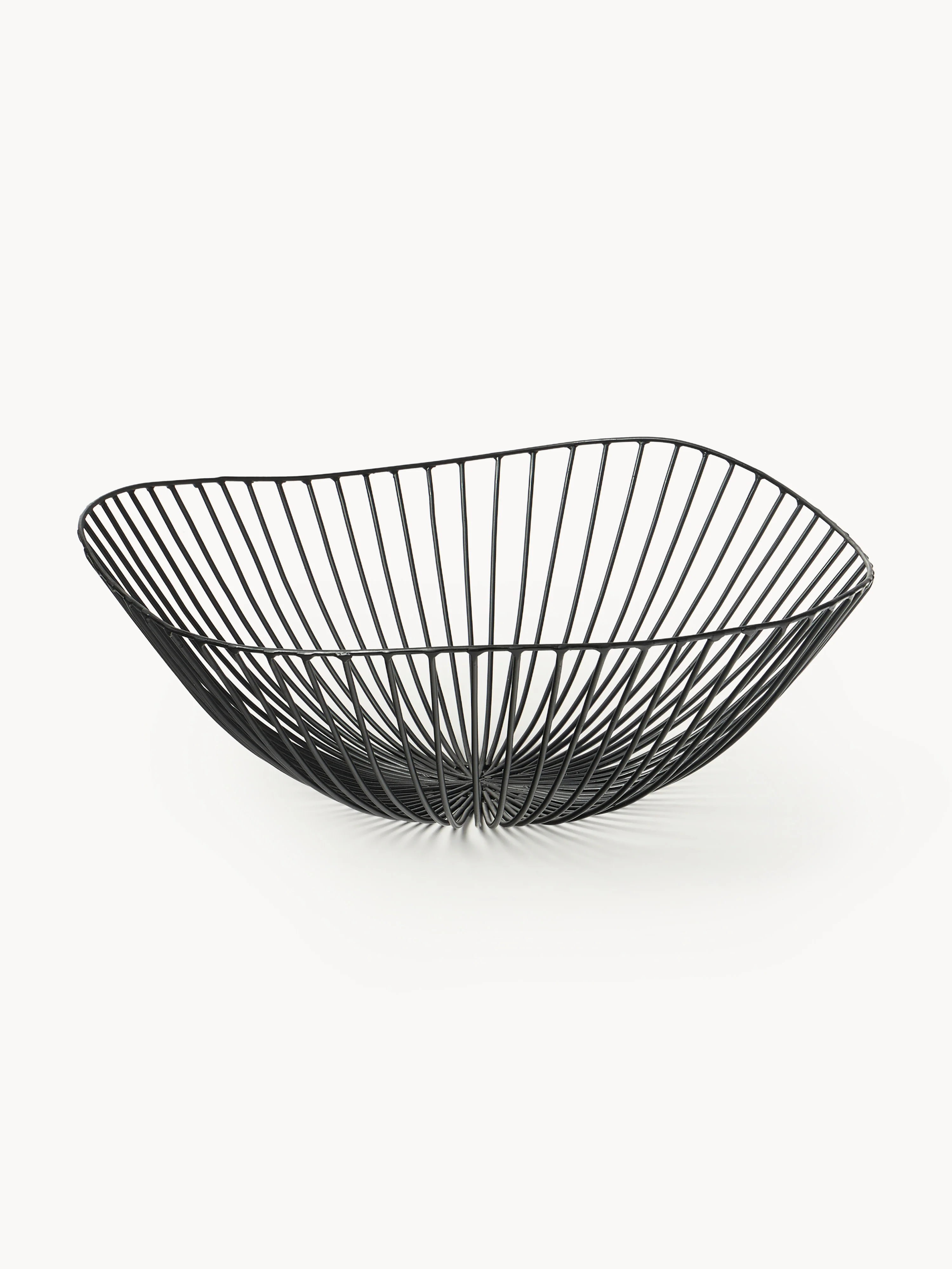 Handgefertigter Metall-Servierkorb Catu, Ø 39 cm