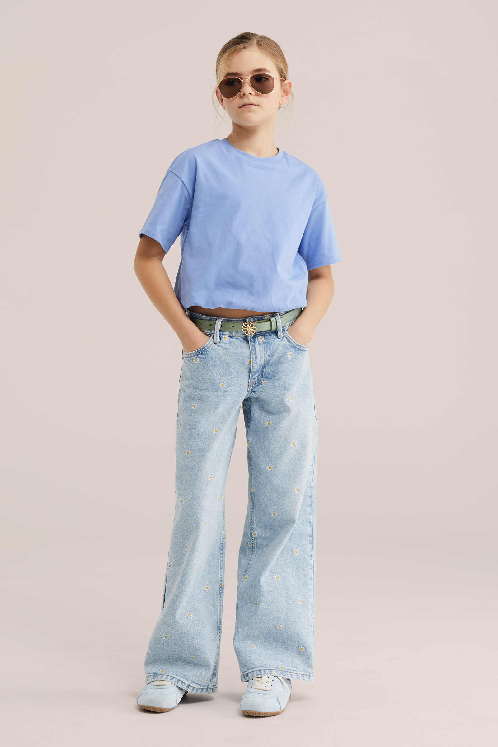 Meisjes oversized T-shirt