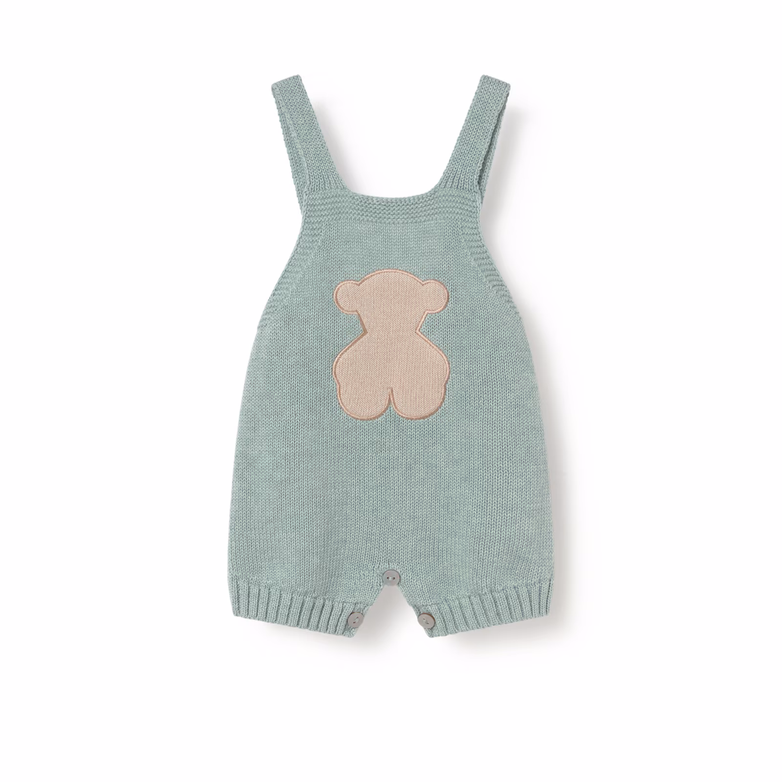 Peto de bebé de recién nacido Tricot bruma