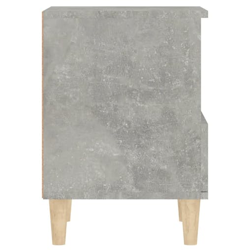 NNEVL Bedside Cabinet Concrete Grey 40x35x50 cm