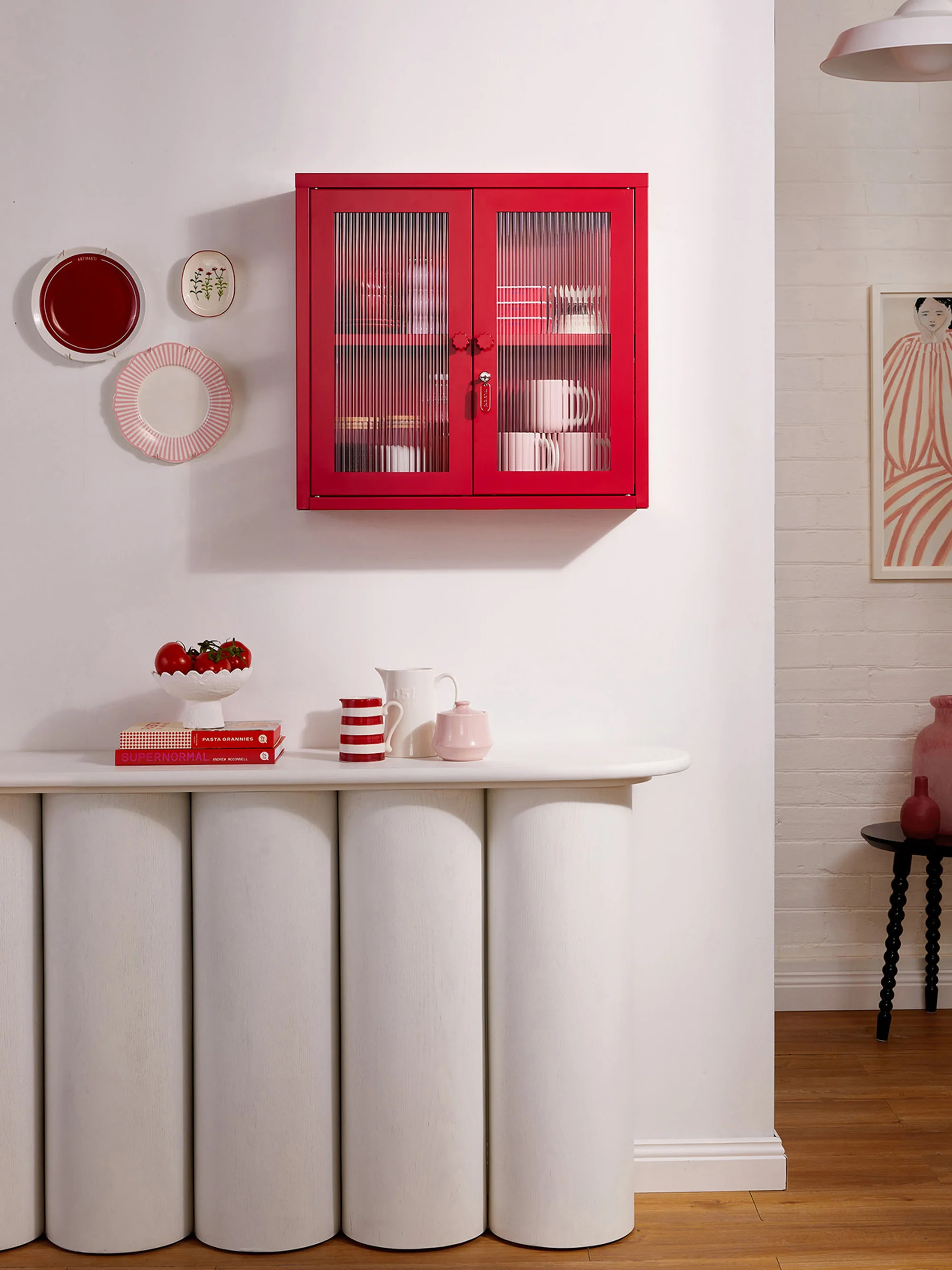 Wand-Vitrine The Kit