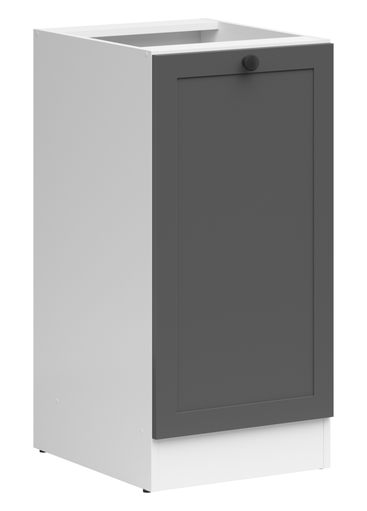 Szafka kuchenna dolna Junona Line 50 cm lewa grafit