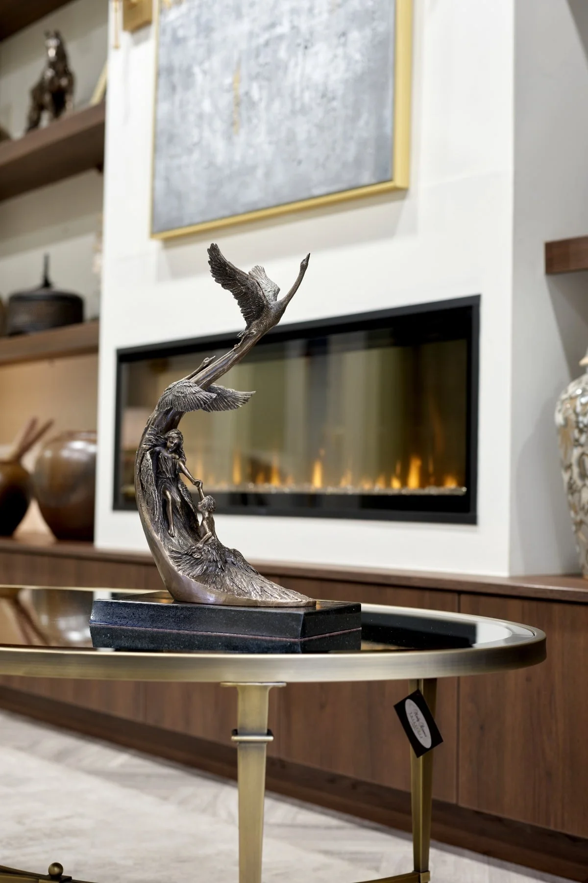 Children of Lir Bronze Sculpture