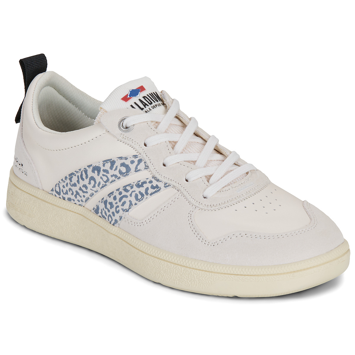Palladium - PALLACUP FLAME LTH - White / Black / Blue