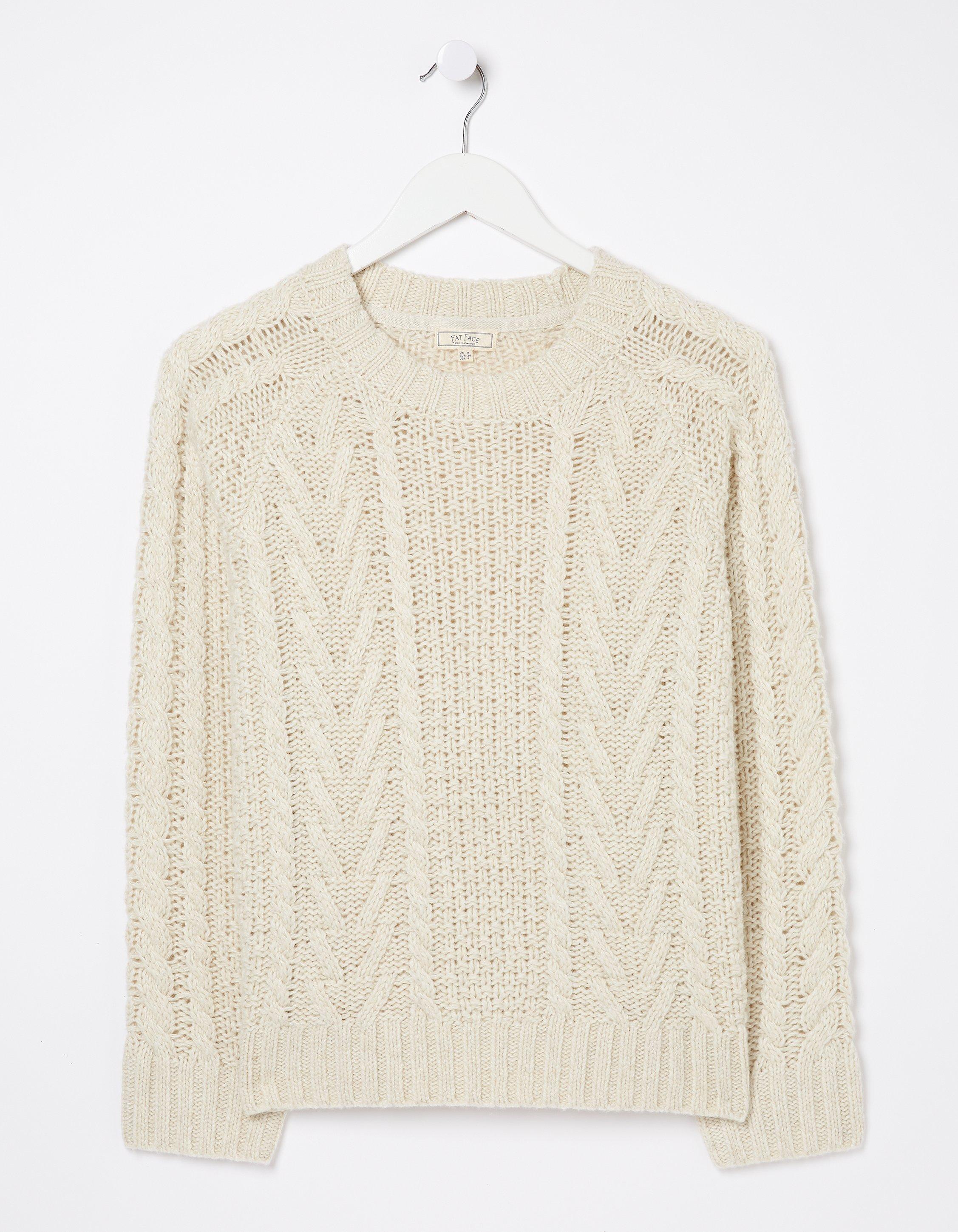 Candice Cable Crew Jumper