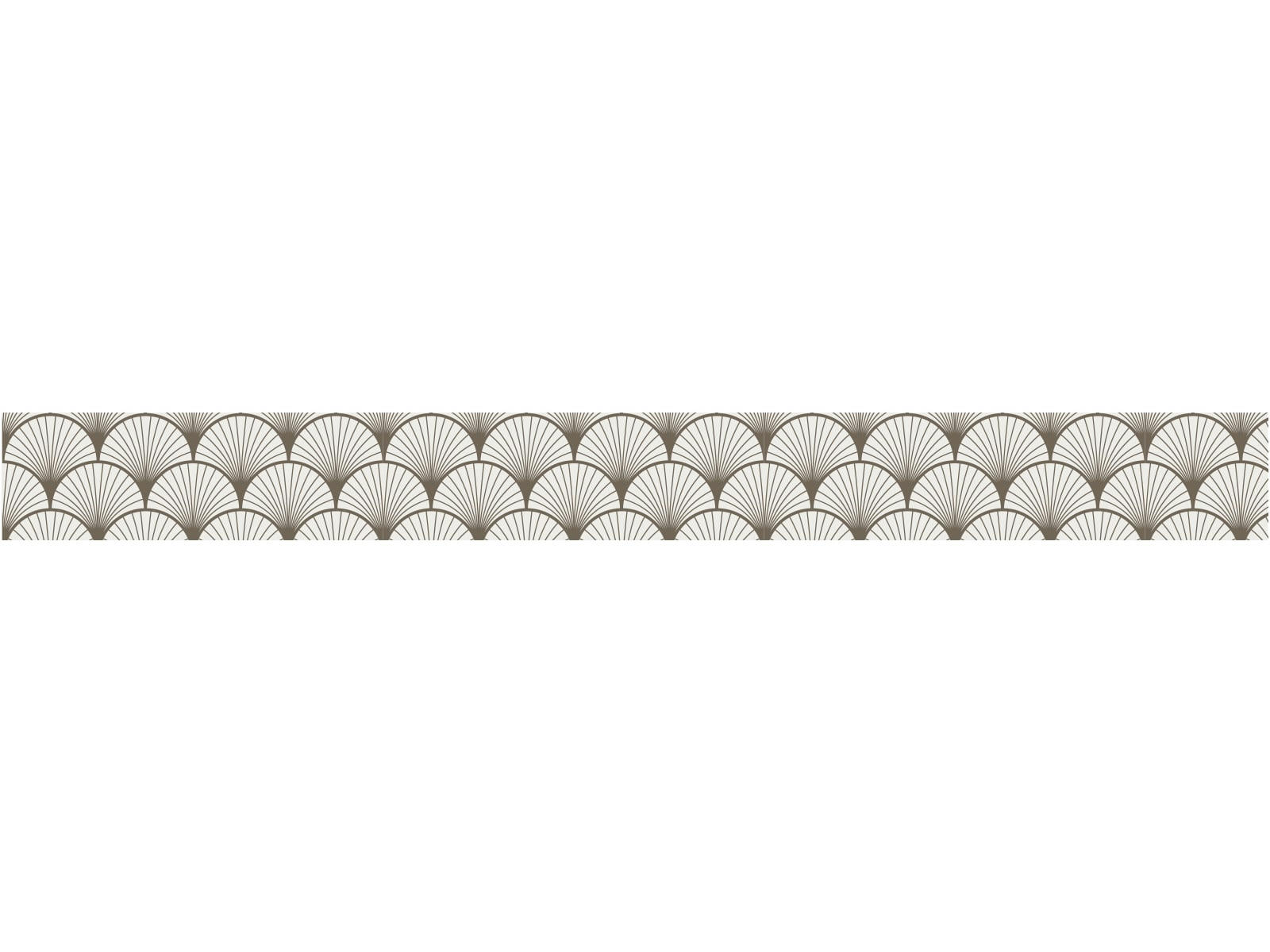 - Contremarches adhésives seigaiha beige 15cmx4m