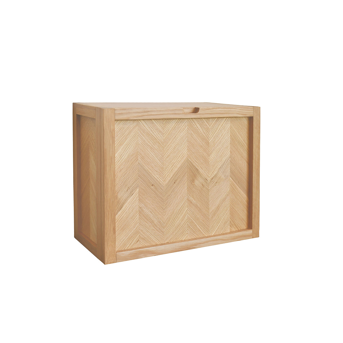 Hübsch schoenenkast Herringbone - mdf/eikenfineer/eikenhout - 22x50xh40cm